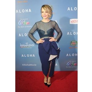 🦄NWT Self Portrait Arabesque Ruffled Midi Dress UK10